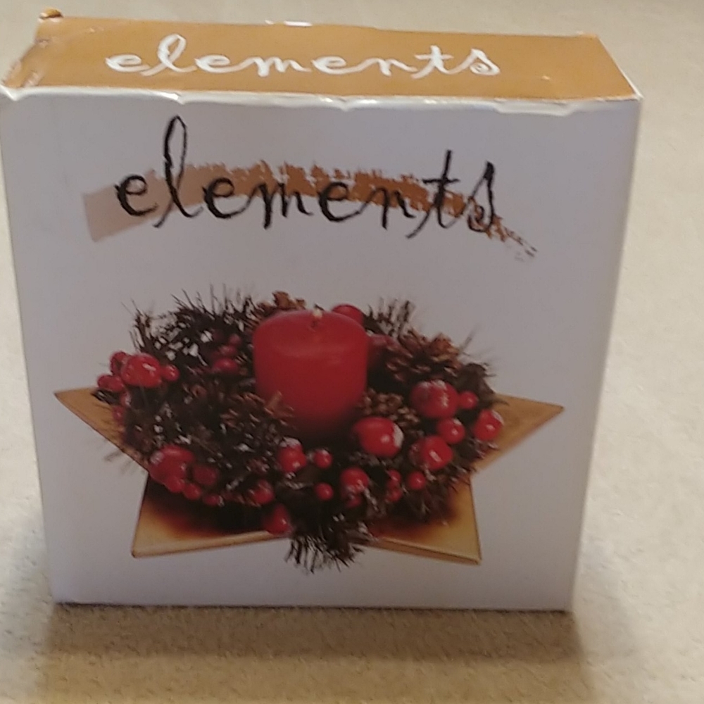 Elements Christmas centerpiece. Never used